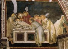 Pietro Lorenzetti, Złożenie do grobu