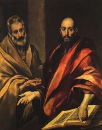 El Greco, Apostołowie Piotr i PAweł, 1592